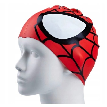 Czepek pływacki dziecięcy Spider-Man 20x17 cm Silikon Lekki 40g Pływanie
