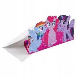 Zaproszenia Urodzinowe Z Kopertami My Little Pony 8 Szt.