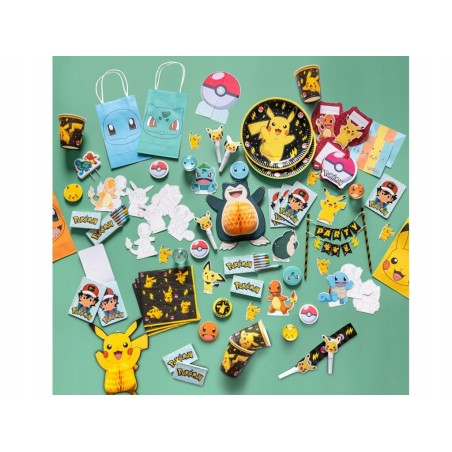 Serwetki Pokemon / Happy Birthday / URODZINY / 33x33 cm / 16 szt.
