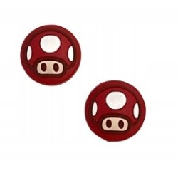 Gumki Nakladki na analog NINTENDO Switch MARIO GRZYB czerwony 2szt