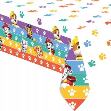 Obrus jednorazowy Psi Patrol / Urodziny / Happy Birthday / 180x120 c