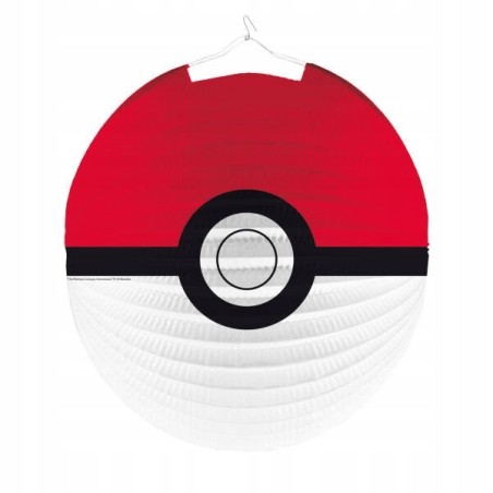 Lampion papierowy Pokemon - Poke Ball 25 cm