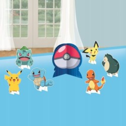 Zestaw dekoracyjny na stol Pokemon / Urodziny / Happy Birthday / 7 e 2