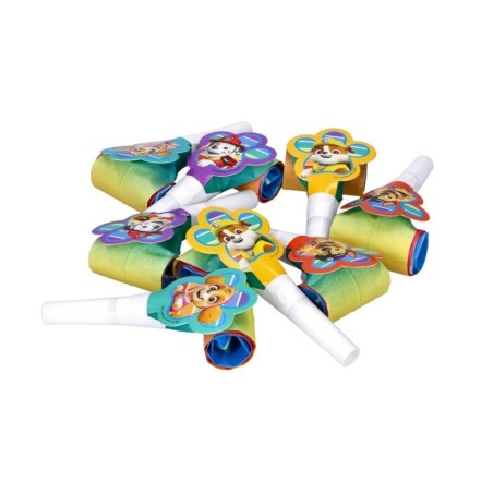 Gwizdki / Trąbki PSI PATROL – Urodziny, Przyjęcie, Zabawa 8 szt