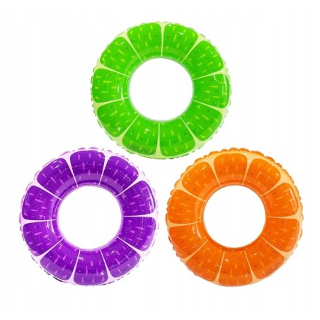 Koło do Pływania Pomarańcza – Dmuchane Koło na Lato - Duże XXL 77cm
