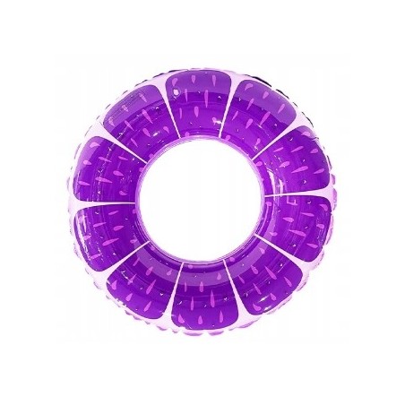 Duze Kolo do Plywania Fioletowa Pomarancza Dmuchane Kolo na Lato XXL