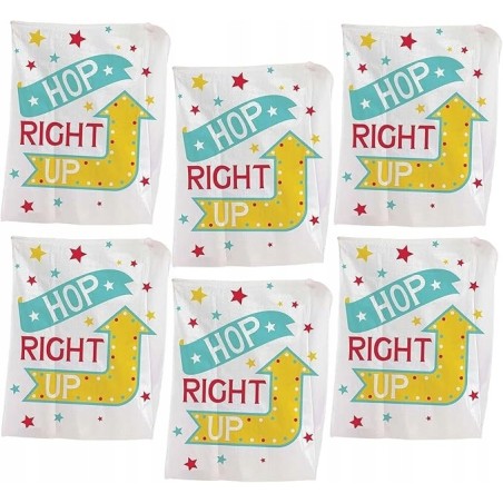 Worek do skakania dla dzieci / zabawa / urodziny / festyn / 6 szt / 