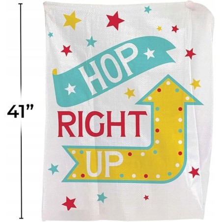 Worek do skakania dla dzieci / zabawa / urodziny / festyn / 6 szt / 104 cm