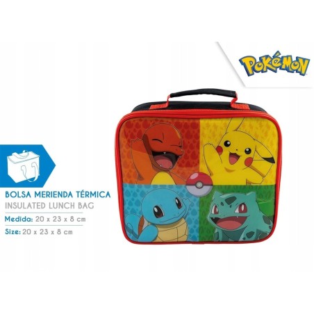 Lunchbag / Torba śniadaniowa termiczna / Pokemon / Lunch Box / Licencja