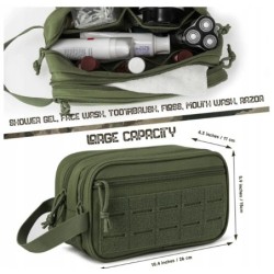 Taktyczna Saszetka Kosmetyczka - Duża Pojemność, Outdoor, Camping, Survival 2