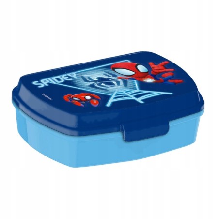 Zestaw butelka bidon 500 ml + lunch box / Marvel Spidey The Amazing Friends