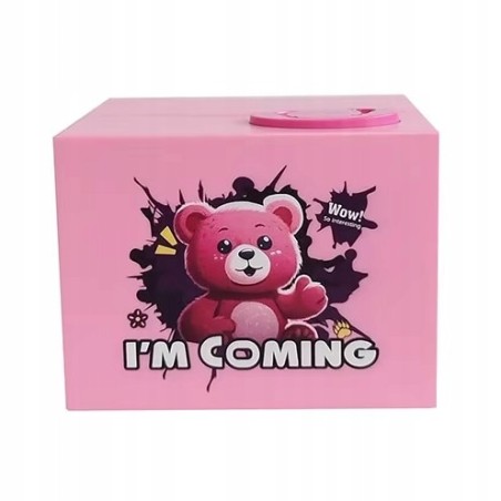 Skarbonka dla dzieci Elektroniczna MONEY BOX z motywem MISIA