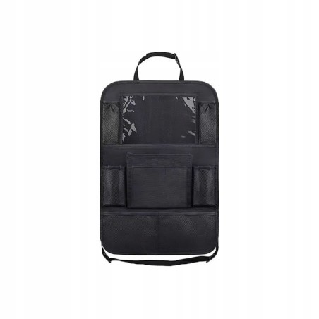 Mata ochronna / Organizer na tył fotela samochodowego z miejscem na tablet