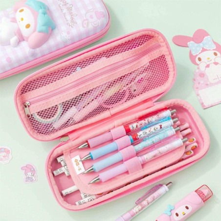 Piórnik My Melody Sanrio 3D Jednokomorowy szkolny Kuromi dla dziewczynek