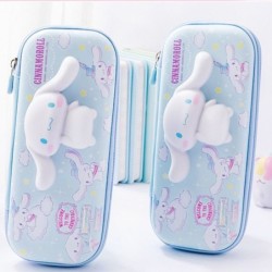 Piórnik Cinnamoroll Sanrio 3D szkolny jednokomorowy Kuromi 2