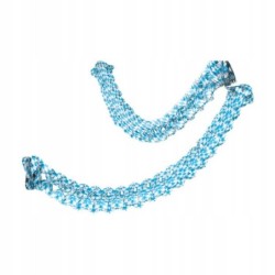 Girlanda papierowa / Dekoracja / Urodziny / 10 m / Baby shower / Niebieska