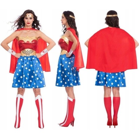 Strój Kostium Przebranie WONDER WOMAN Karnawał Bal rozm.M LICENCJA