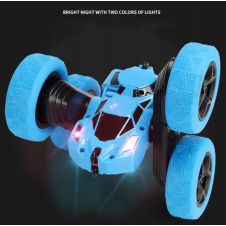 Samochód Zdalnie Sterowany - 360 stopni 15km/h - Niebieski