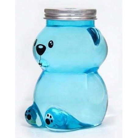 Butelka na wodę Kubek ze słomką dla dzieci MIŚ 300 ml Turkusowy