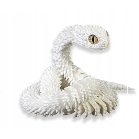 Figurka / Smok / Wąż 3D świecący w ciemności – LUMINESCENCYJNY Green 30 cm