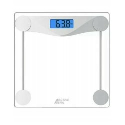Waga łazienkowa Active Era Szkło Hartowane 6mm Dokładność 0,1kg LCD Step-On