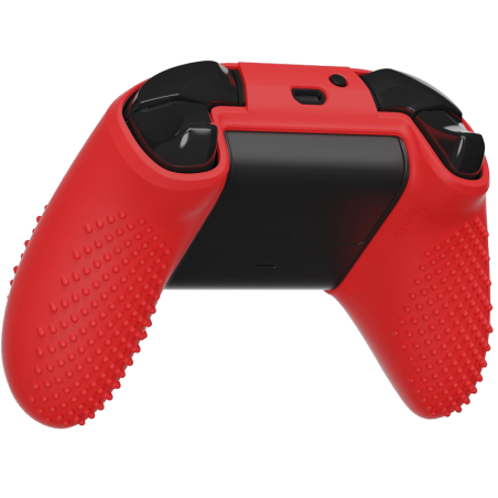 Case Silikonowy Etui na Pada Xbox One z Wypustkami Pokrowiec czerwony