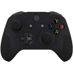 Etui Silikonowe na Pada Xbox One z Wypustkami Pokrowiec czarny