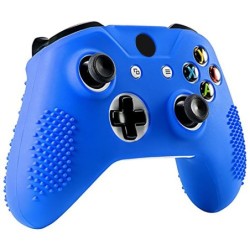 Etui Silikonowe do pada Xbox One Case Pokrowiec błękitny 2
