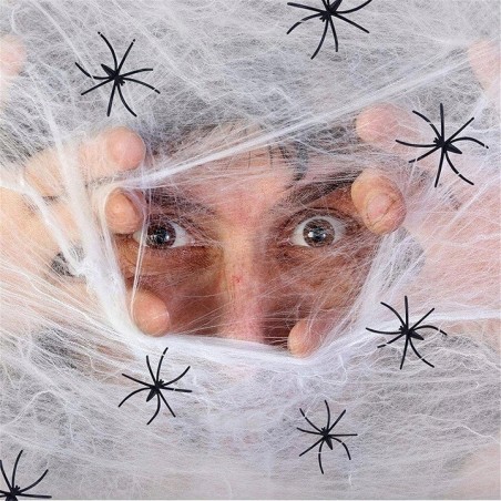 Sztuczna pajęczyna 100 g Halloween 20...