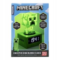 Lampka budzik Minecraft Creeper Paladone 16cm