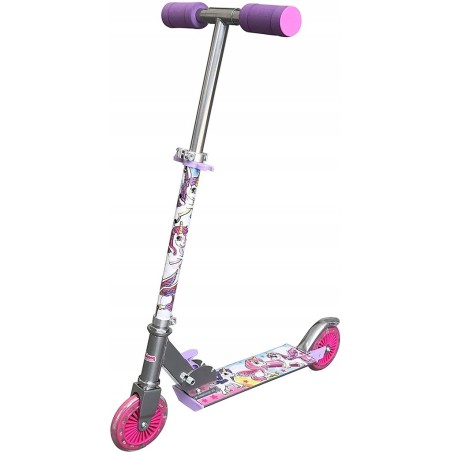 Scooter z oświetlonymi kołami –...