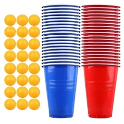 Amerykański Beer Pong Gra imprezowa Piwny Ping Pong...