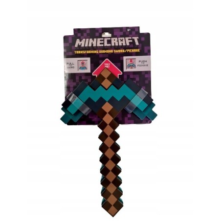 Diamentowy Miecz i Kilof MINERAFT 2w1