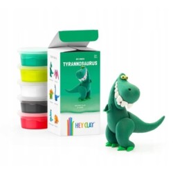 Interaktywna plastelina Tyranosaur / 5 kolorów /...
