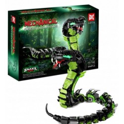 Klocki Mechaniczny Wąż Cobra Snake 689 el. Świecące...