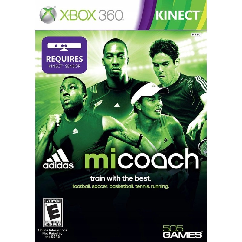 Xbox 360 Kinect Adidas Micoach