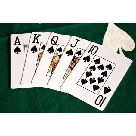 Karty do gry Poker Club 100% Plastic Dwie Talie