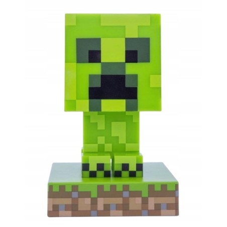Lampka Minecraft Creeper Icons Zielony
