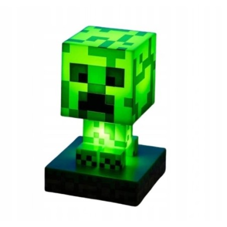 Lampka Minecraft Creeper Icons - Zielony