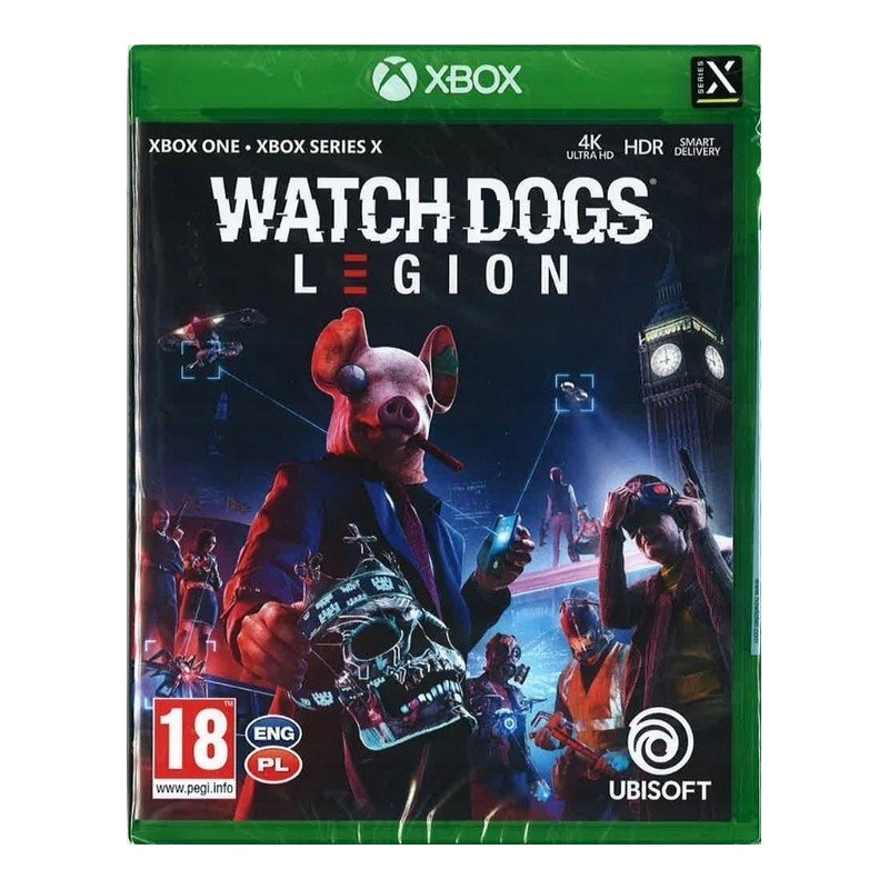 Xbox ONE Series X Watch Dogs Legion PL Okładka polska