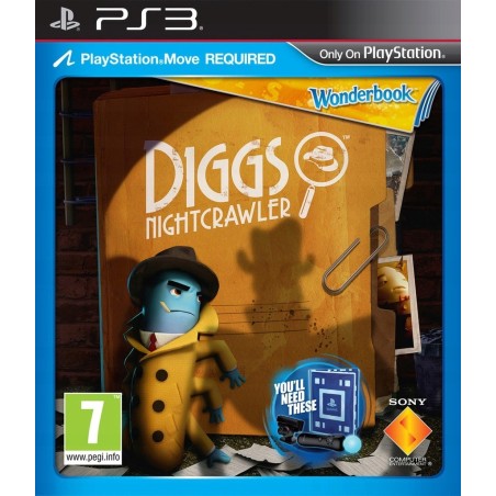 PS3 MOVE Wonderbook Detektyw Diggs Po Polsku NOWA