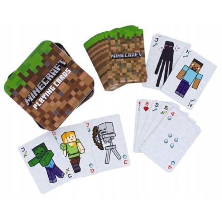 Karty do gry MINECRAFT