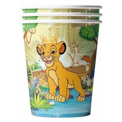 Jednorazowe Kubeczki KROL LEW 10szt