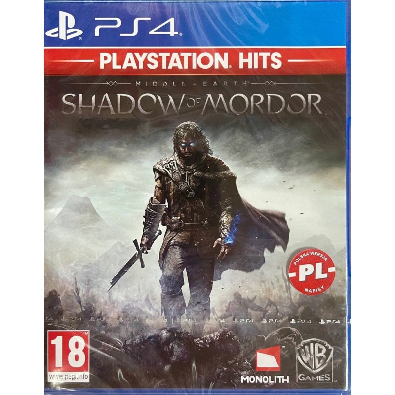 PS4 Shadow Of Mordor Cień Mordoru PL