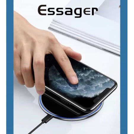 Ładowarka Bezprzewodowa ESSAGER 15W - biały