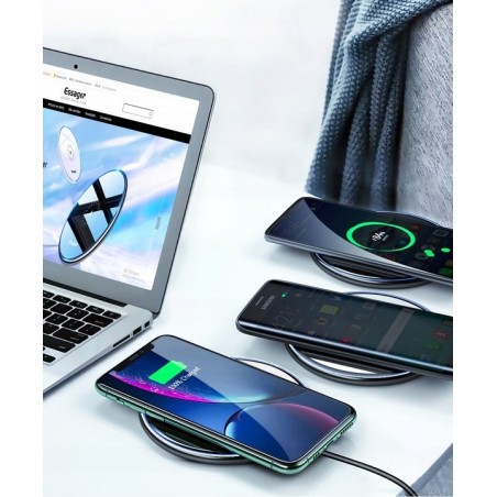 Ładowarka Bezprzewodowa ESSAGER 15W - biały