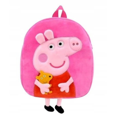 Plecak Dzieciecy Szkolny Przedszkolny SWINKA PEPPA GEORGE Rozowy