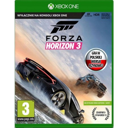 Xbox ONE Forza Horizon 3 III + Gratis PL