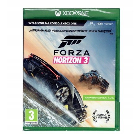 Xbox ONE Forza Horizon 3 III + Gratis PL