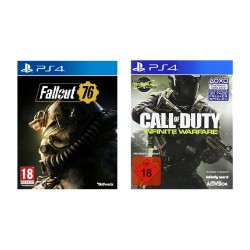 PS4 Zestaw 2 Gry Fallout 76 + Call of Duty Infinite Warfare